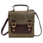 Sac à main de style cartable vintage