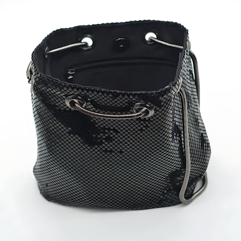 Sac à main de style métallisé