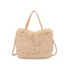 Sac À Main Doux Et Élégant En Fausse Fourrure