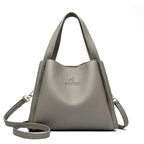 Sac à main élégant façon seau souple