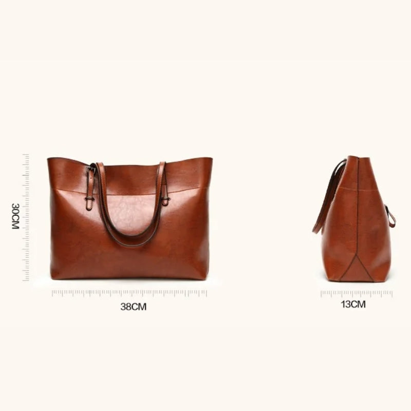 Sac à main en cuir souple pour femme