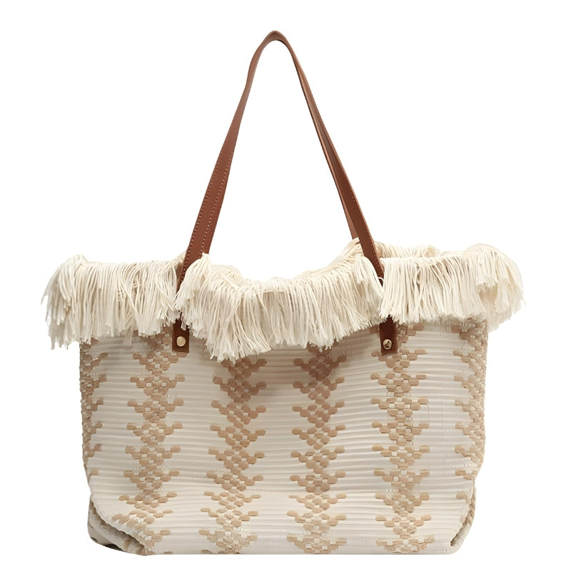 Sac à main en lin