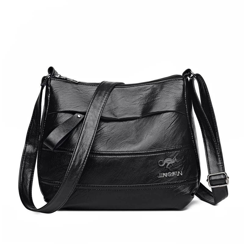 Sac à main en simili avec bandoulière pour femme