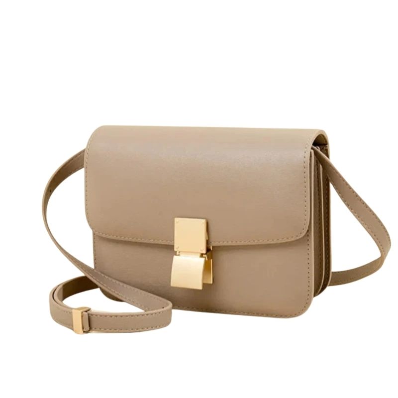 Sac à main épuré et élégant en cuir pour femme