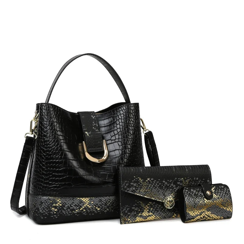 Sac à main et portefeuille assorti pour femme