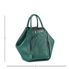 Sac à main et sac à dos femme modulable vert