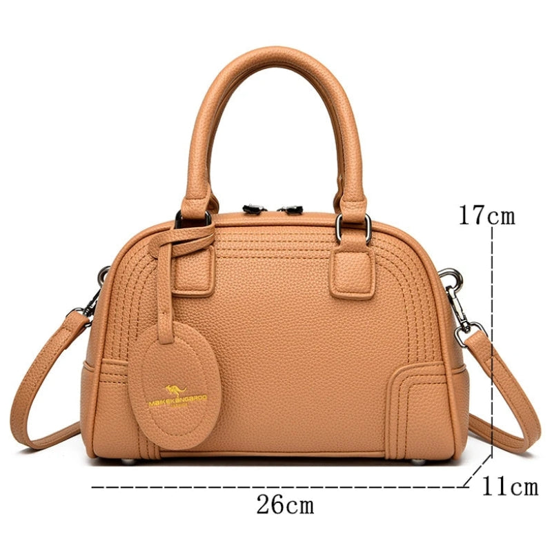 Sac à main façon bowling