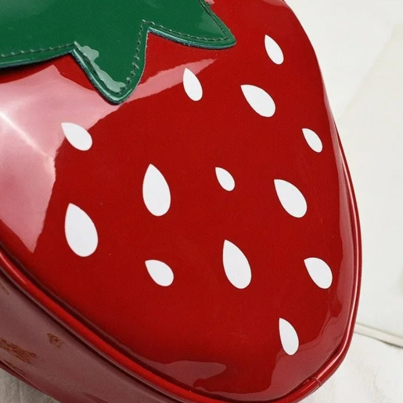 Sac à main façon fraise