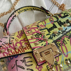 Sac à main façon graffiti