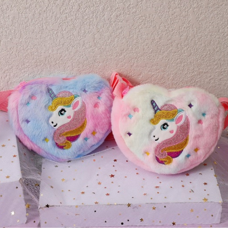 Sac à main façon licorne
