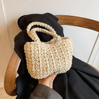 Sac à main façon panier de plage