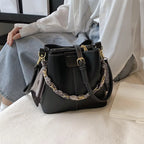 Sac à main féminin en forme de seau