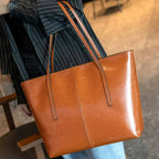 Sac à main féminin fabriqué en cuir véritable