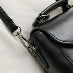 Sac à main féminin petit format façon cartable