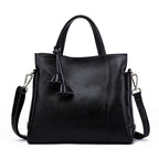 Sac à main femme avec bandoulière, en cuir