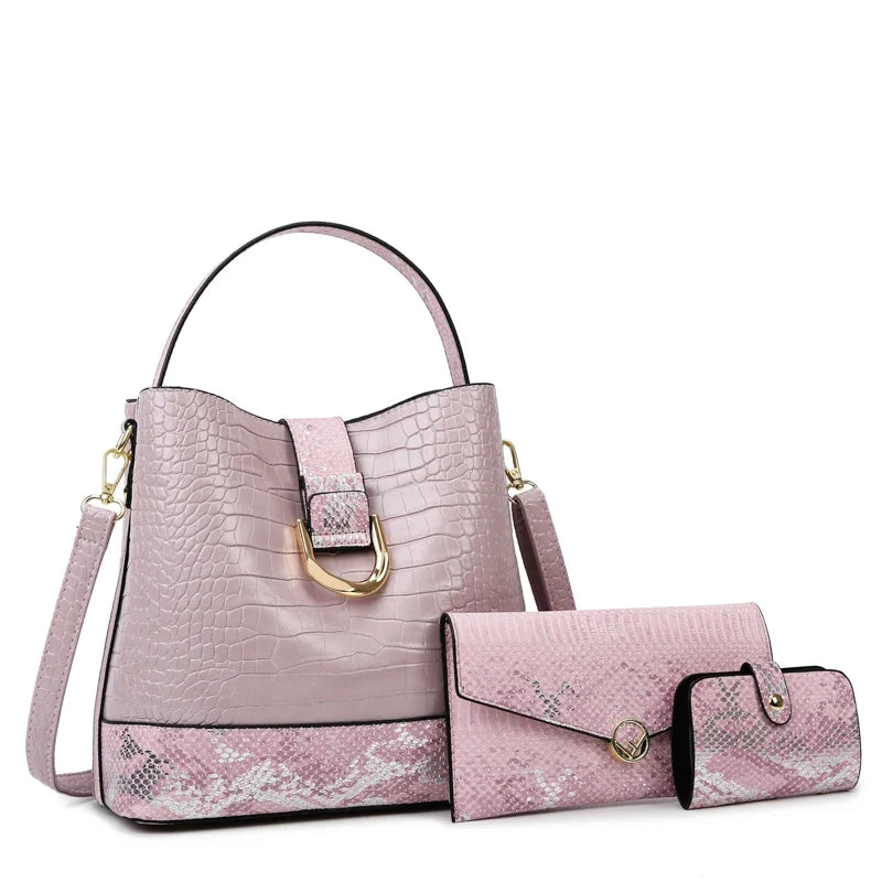Sac à main femme incluant un portefeuille assorti