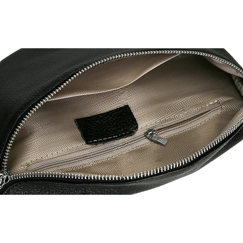 Sac à main forme banane