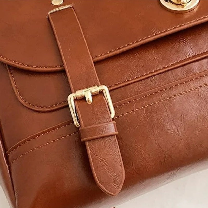 Sac à main forme cartable