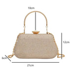 Sac à main glamour pour soirée, design chic intemporel