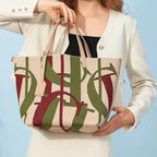 Sac à main grand format de style rétro