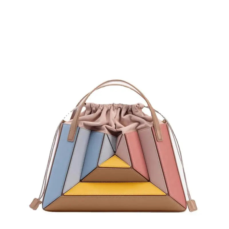 Sac à main graphique au caractère audacieux