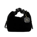 Sac à main imitation fourrure