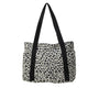 Sac À Main Léopard Blanc En Nylon