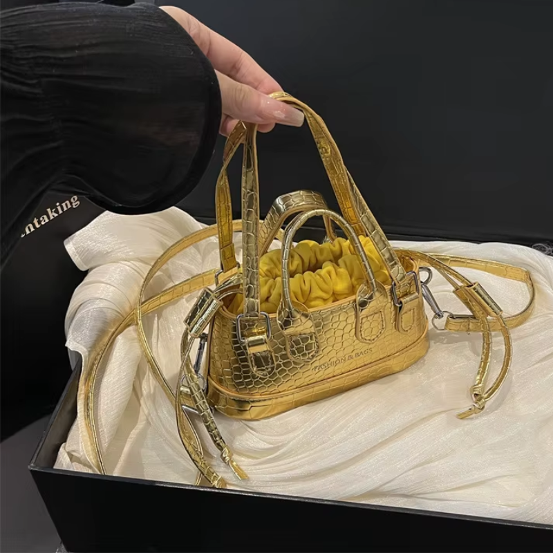 Sac à main luxueux petit et brillant