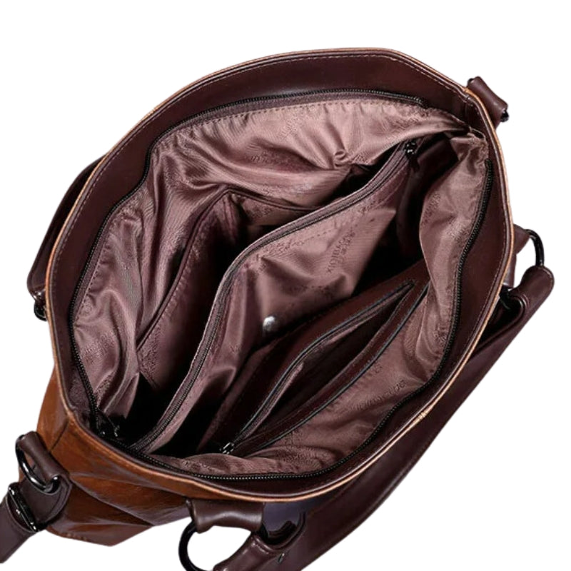 Sac à main malléable grand format