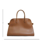 Sac à main marron grand format fourre-tout
