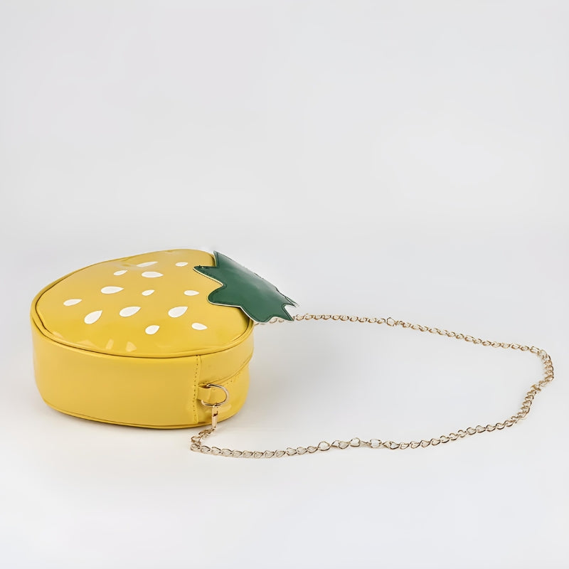 Sac à main modèle fraise