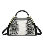 Sac à main motif serpent