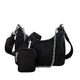 Trendy Waterproof Black Handbag