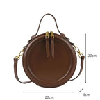 Sac à main original de forme ronde