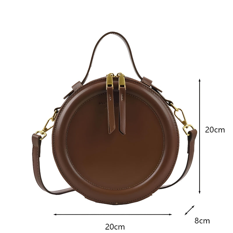 Sac à main original de forme ronde