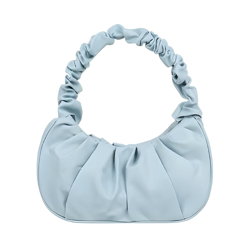 Sac à main orné de plis