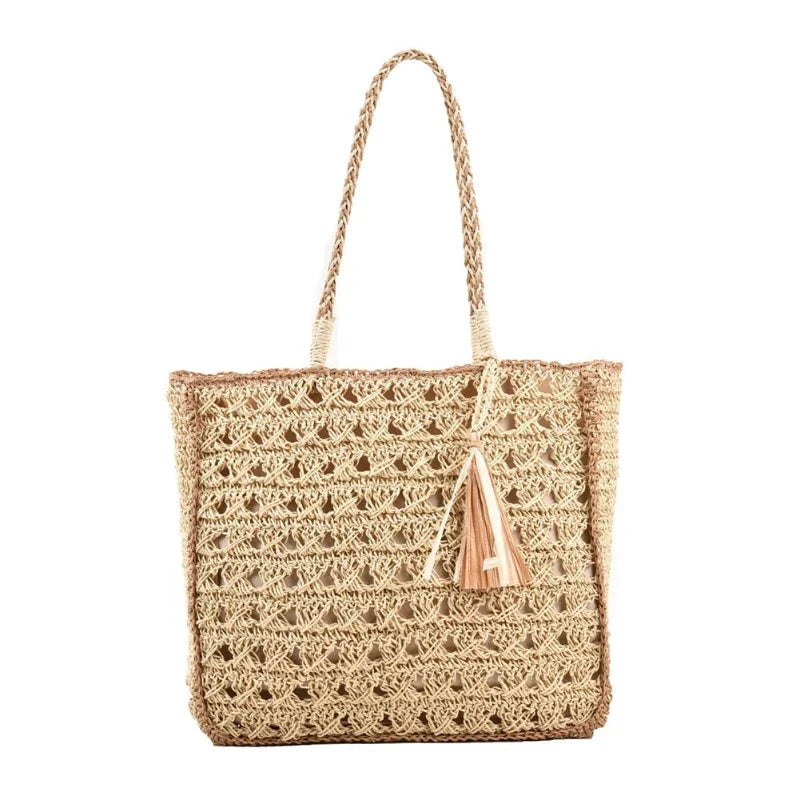 Sac à main panier bohème chic