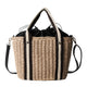 Sac À Main Panier En Paille Avec Bandoulière