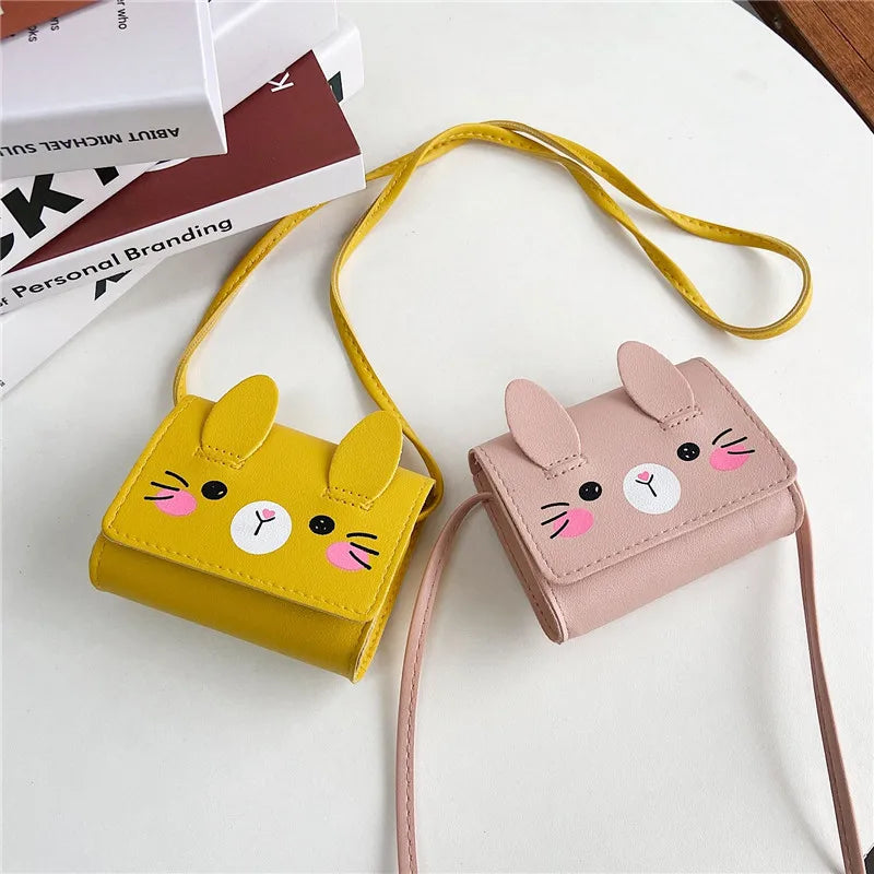 Sac à main petite fille motif chat