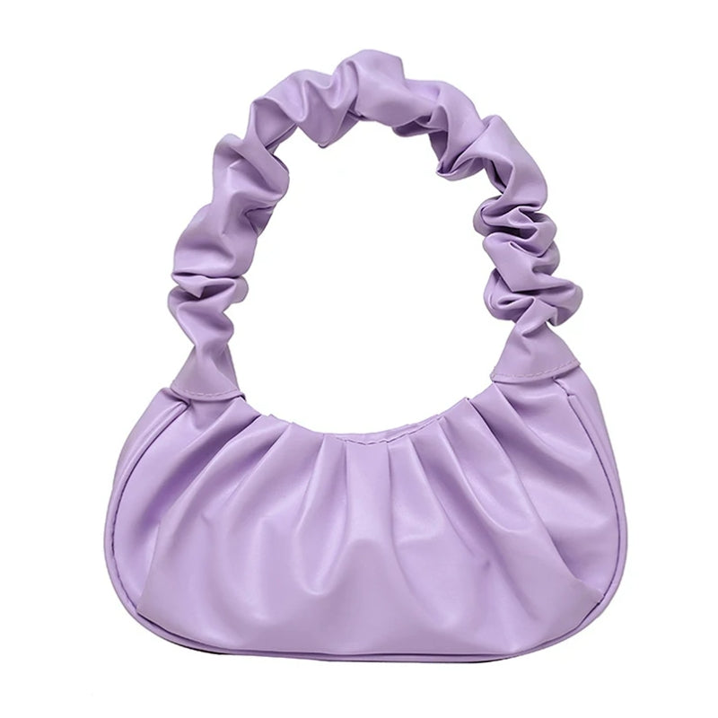 Sac à main plissé