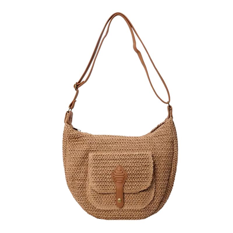 Sac à main porté épaule bohème chic