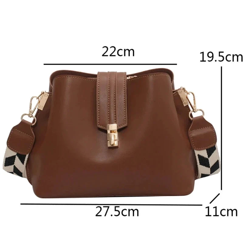 Sac à main pour femme, bandoulière large