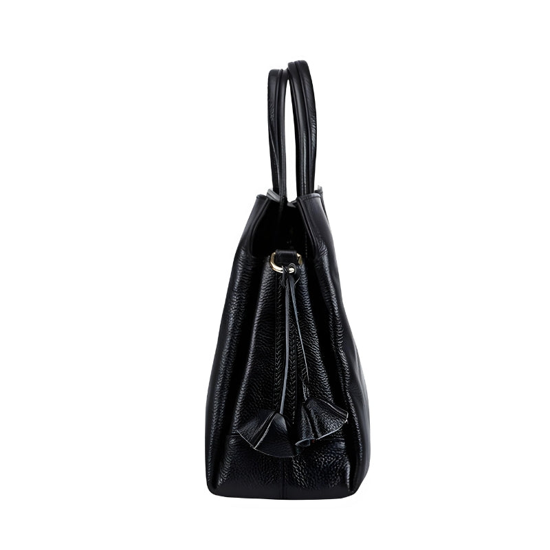 Sac à main pour femme, cuir et bandoulière
