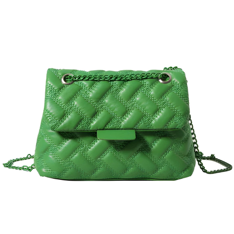 Sac à main rembourré avec chaîne