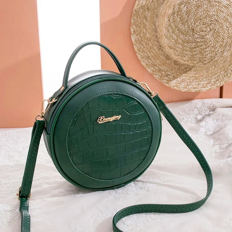 Sac à main rond au style raffiné et chic
