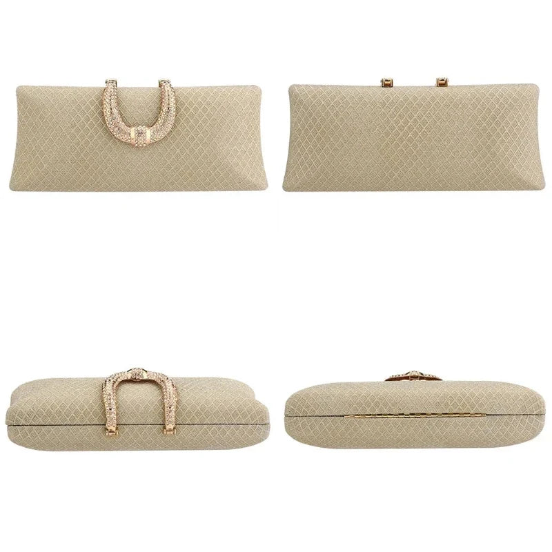 Sac à main sophistiqué et pailleté pour mariage