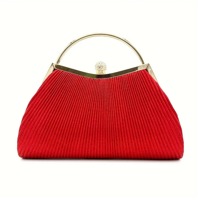 Sac à main sophistiqué et scintillant de mariage