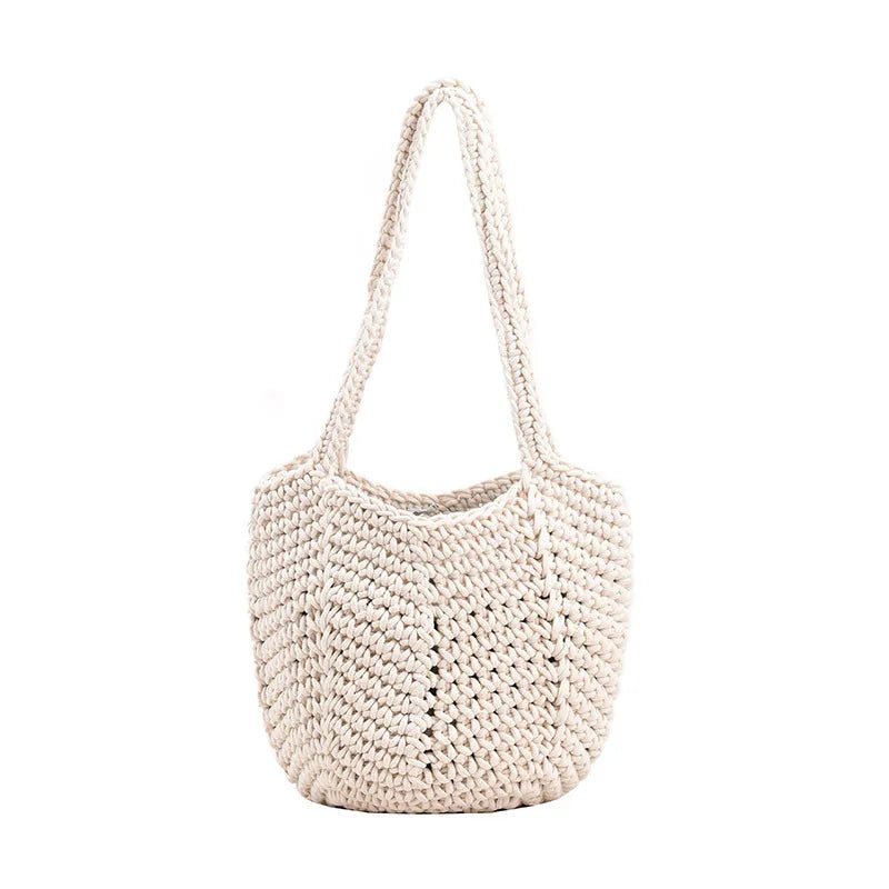 Sac à main souple et pratique façon panier