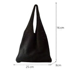 Sac à main spacieux au style bohème chic en tissu