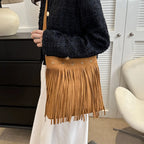 Sac à main style bohème chic et frange stylée